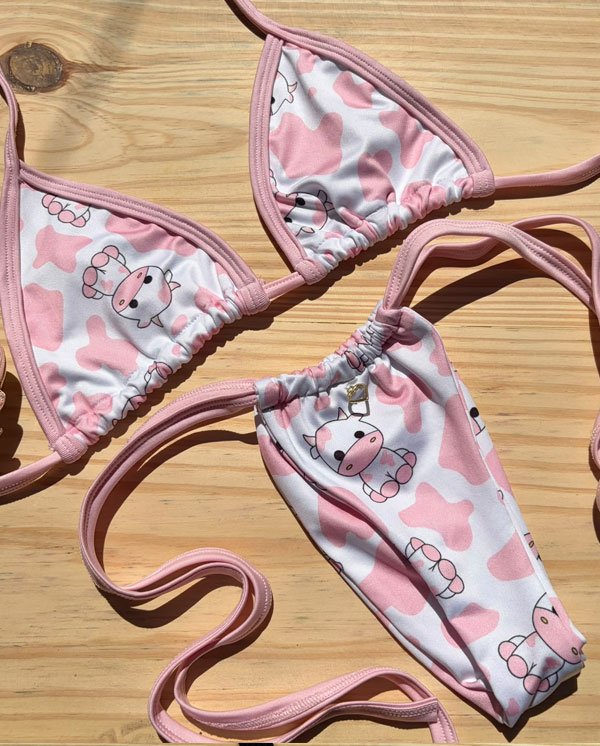 Ribbon Tie Bikini