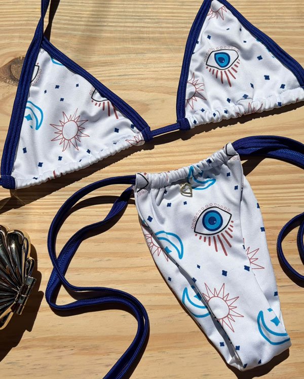 Ribbon Tie Bikini