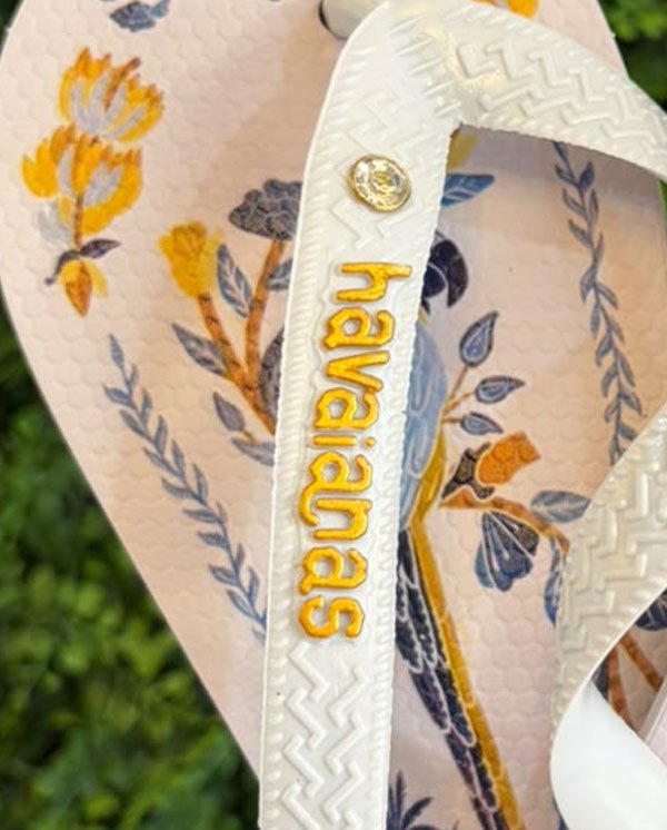Farm Plus Decorated Flip-flops